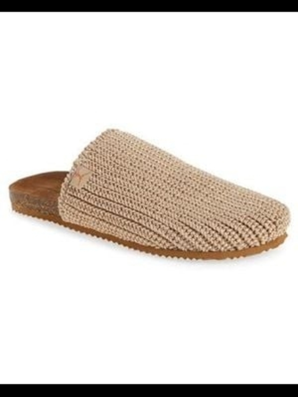 Danskin Neutral Beige Woven Slip-On Shoe